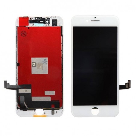 iPhone 8 plus -Kit de réparation écran reconditionné -blanc (Outils offerts)