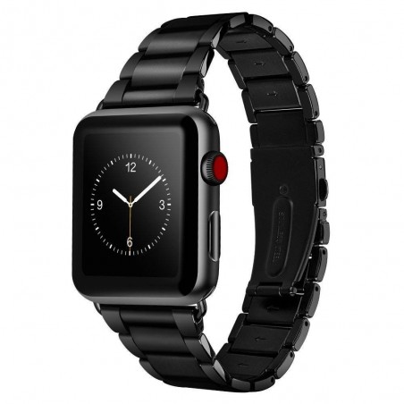 Brcelet Apple Watch 42mm en aluminium - Noir