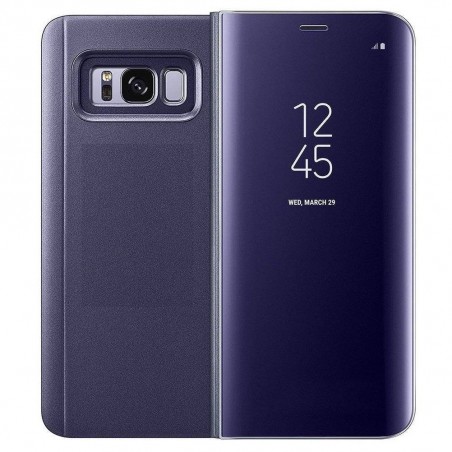 Samsung Galaxy S9 / S9 plus - Coque support FLIP CASE à Rabat - violet