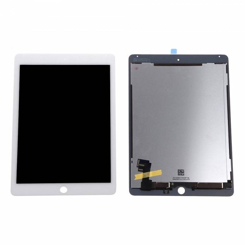 iPad Air 2  - Ecran complet + vitre tactile blanc