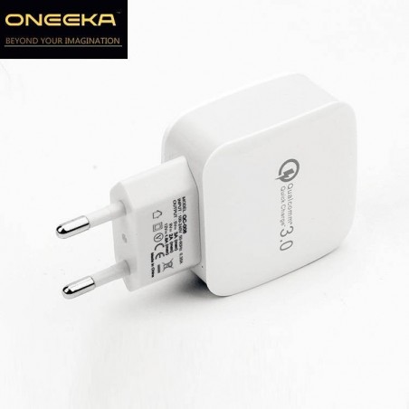 QC 3.0 Chargeur USB Secteur Quick Charge 3.0 ONEEKA