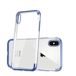 iPhone XR-Coque placage 3 parts - Blue