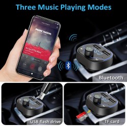 Transmetteur FM Bluetooth Kit Main Libre