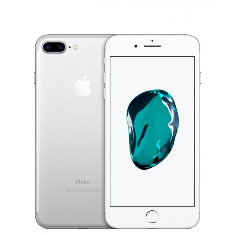 Iphone 7 plus silver128gb tout neuf (Modèle de'exposition)