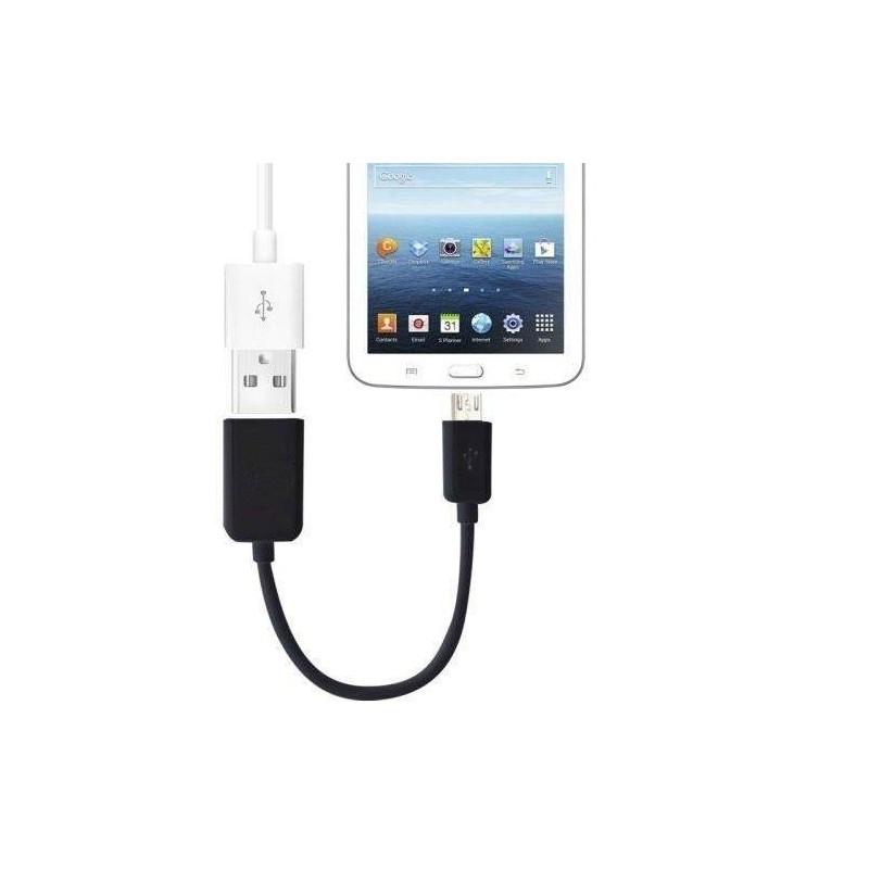 Micro USB mâle vers USB femelle OTG câble de données pour Android Phone