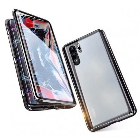 Coque Huawei P30 Pro Transparente Adsorption Magnétique étui Antichoc