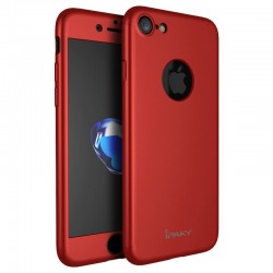 iPhone 7/7plus - Rot case toute couverte+verre trempé iPaky®