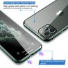 iphone 11 pro -Etui metal VERT NUIT double face Etui de Lux