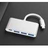 Hub USB C 3 Ports USB 3.0 Adaptateur Type C pour MacBook Pro
