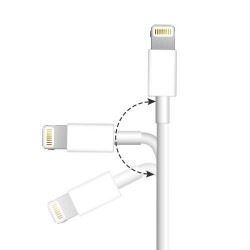 Cãble USB Type C à Lightning 1m pour iPhone/iPad/iPod