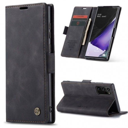 Galaxy Note 20 - étui support rétro avec pochettes