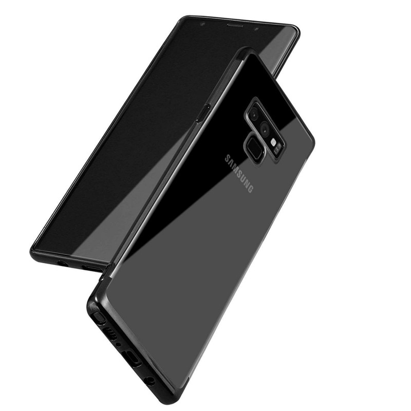 Galaxy Note 9-Coque TPU transparente Noir 