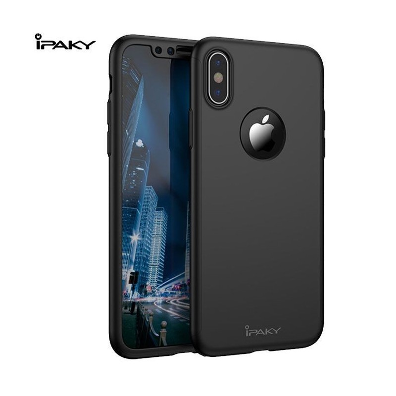 iphone XR-Coque intégrale schwarz