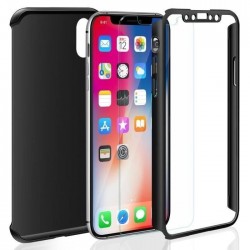 iphone XR-Coque intégrale schwarz