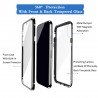 Galaxy Note 10 plus - Etui lux metallique double face avec verre trempé