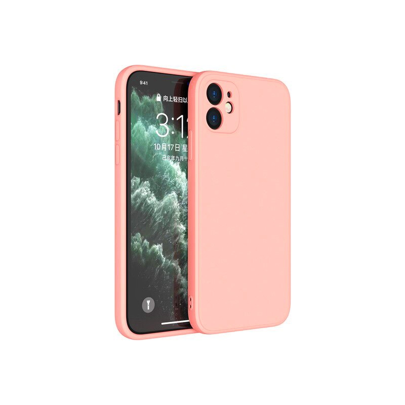 iPhone 12 - Coque mate small holes Rose