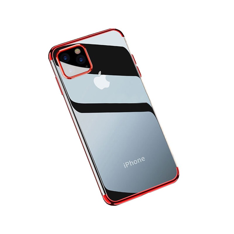 Coque iPhone 11 Pro Transparente Gel - Argentée