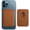 Étui de protection MagSafe en cuir pour Apple iPhone 12/Pro/Mini/Max