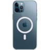 iPhone 12 pro/12-  Coque Transparente avec Cercle magnétique intégré