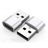 2 Adaptateurs Type C Femelle vers USB