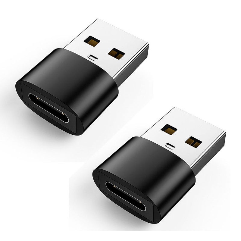 2 Adaptateurs Type C Femelle vers USB