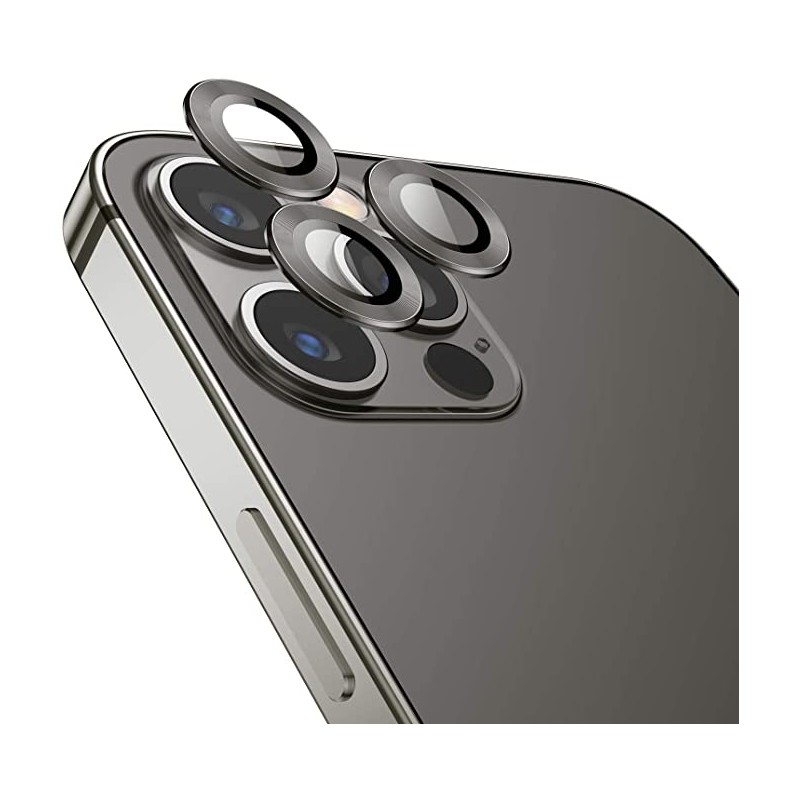 iPhone 12 pro max Kit de 3 Verres Caméra - gris
