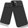 iPhone 11 Pro Max - black case amouvable caméra protection