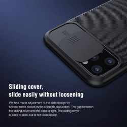 iPhone 11 Pro Max - Coque noire protection caméra amovible