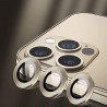 iPhone 12 pro max Kit de 3 Verres Caméra-Doré
