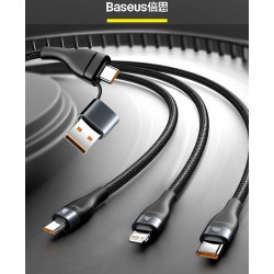 Câble de données de charge rapide Baseus 100W for all téléphones