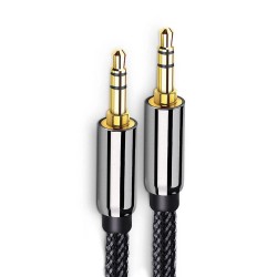 Câble Audio Jack 3.5mm Qualité Câble Auxiliaire 1m