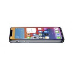 iPhone 12 Pro Max - Coque Transparente Boîtier rigide avec bords en caoutchouc