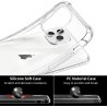 iPhone 11 pro Max - Coque  transparente anto choc ultra solide