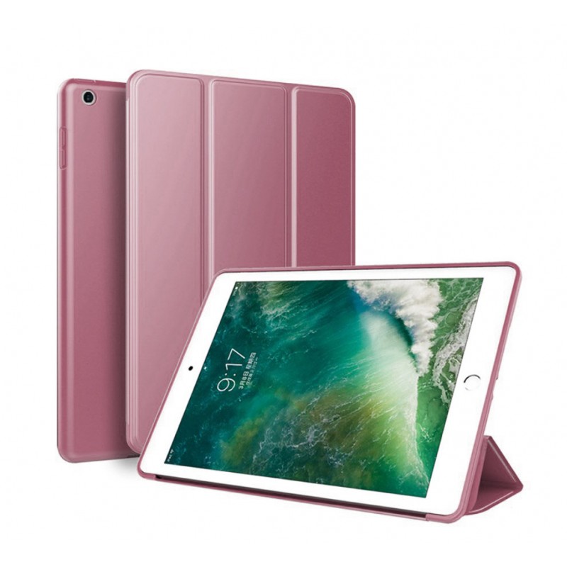 iPad Air 4 2020 - étui support smartcase souple Rose