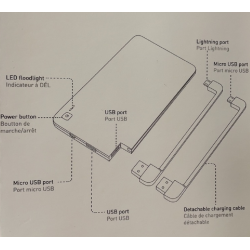 copy of cellularline Powerbank 5200 mAh Fast Charge USB C Noir