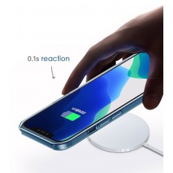 iPhone 11 - Coque Transparente avec Cercle magnétique intégré