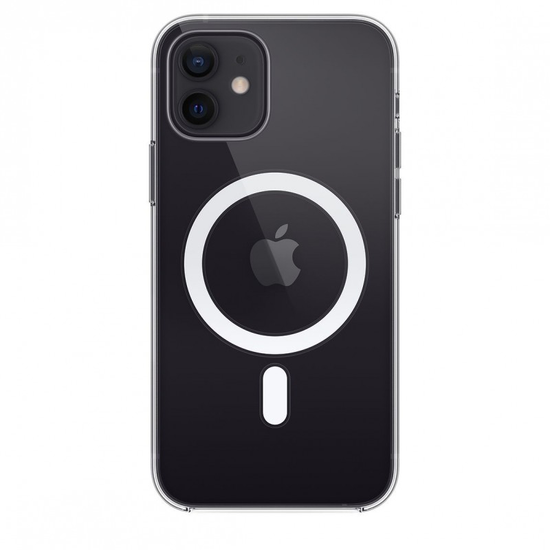 copy of iPhone 12 pro/12 - Coque Transparente avec Cercle magnétique intégré