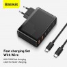 Baseus GaN2 Pro Quick Charger 2C+2U 100W EU + cable type C inclut