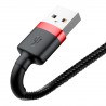 Câble Lightning iphone BASEUS Cafule cable USB-A à Lightning 100cm 2.4A
