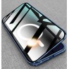 iPhone 12 Pro Max - Coque Magnétique magsafe double Face Verre anti espion-Noir