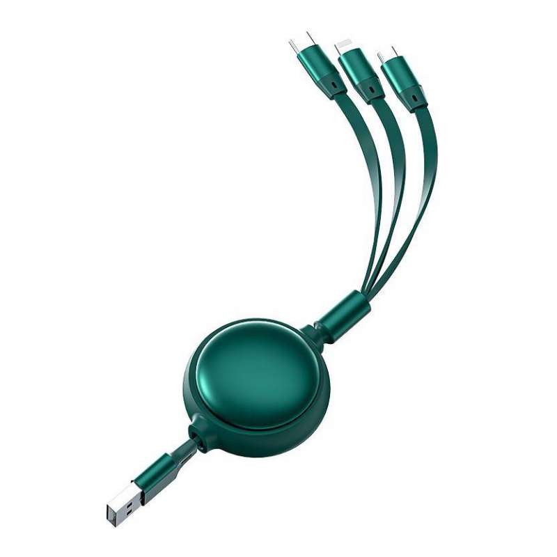 Câble de Charge rétractable Multi USB Charge 3 en 1