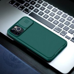 iPhone 12 Pro Max - Coque protection caméra amovible camshield vert