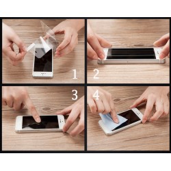 iPhone 6 (4.7'') - protection d'écran en verre trempé avant ultra clair ultra resistant