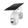 Caméra de surveillance PIR à batteries avec panneau solaire