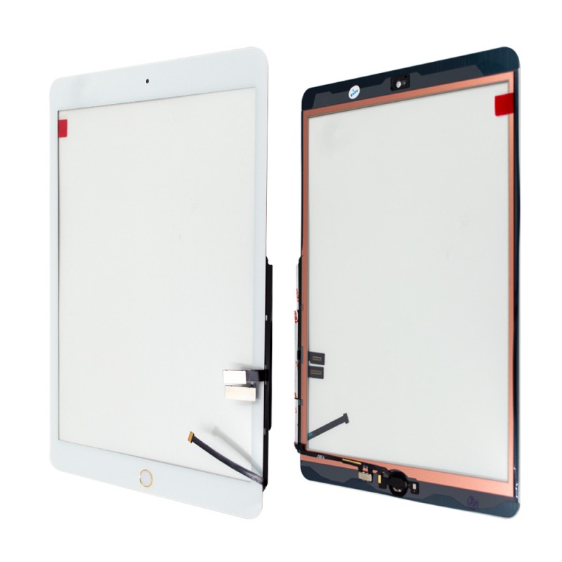 iPad 9/8/7 10.2 pouce Écran tactile Blanc - qualité originale sans bouton