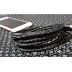 Câble lightning nylon Chargeur et Synchronisation pour iPhone en L