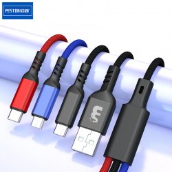 copy of Câble lightning nylon Tressé 200cm Cable Chargeur et Synchronisation pour iPhone - Rose