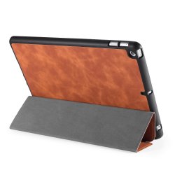 iPad 10.2/10.5 pouces-étui DG.Ming support smart case Brun
