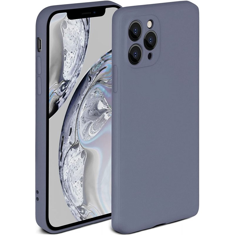 iPhone 13 Pro - coque silicone ultra resistante Bleu lavande