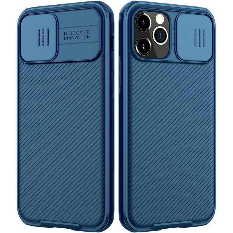 iPhone 13 Pro - Coque Bleue protection caméra amovible camshield